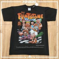 Flintstones 2025 thời trang cartoon Network Wacky Racing Áo thun (áo thun sợi nhỏ) Áo thun ngoài trời Ban nhạc / Áo sơ mi hoạt hình