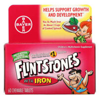 Flintstones Children’s Multivitamin with Iron Fruit Flavors 60 Chewable Tablets