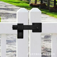 Flip Gate Chốt Khóa Có Thể Điều Chỉnh Khóa Cửa Barn Phần Cứng An Toàn Khóa Cổng Mộc Mạc