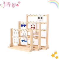 Flippe Dây chuyền Giá đỡ, Giá đựng đồ trang sức bằng gỗ nguyên khối, Móc khóa Vòng tay Kệ có thể tháo rời có móc Móc treo trang sức