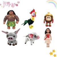 Flippe Thú Nhồi Bông, Pig Moana Ngoại Vi Sang Trọng Búp Bê, Heihei Gà Công Chúa Disney Phim Mềm Ném Gối Quà Tặng