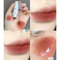 FLORTTE DUCK son môi lipmatte velvet matte lip glaze màu đỏ nâu cam son môi không thấm nước lâu trôi