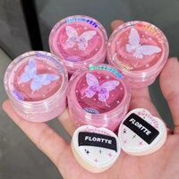 Flortte Y2K Peach Blush Palette Girl Cheek Contour Tint Blusher Trang Điểm Có Hộp Kem Lâu Dài Sắc Tố Mỹ Phẩm