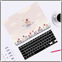 【Flower】For case For M2 Air13.3/A2179 A2337 M1 Pro16 New Air 13.3 2018 Pro 13 15 touch bar A1932 A1466 keyboard cover A1708 Reina13 Keyboard Case M1 Pro13(A2251/A2289/A2338)