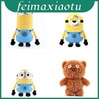 Fluffy Tim Bear Sang Trọng Móc Khóa Minions Đáng Yêu Hình Búp Bê Sang Trọng Quà Tặng Cho Mọi lứa tuổi