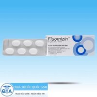 Fluomizin Viên đặt âm đạo trị nhiễm khuẩn, nhiễm nấm âm đạo (1 vỉ x 6 viên)