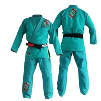 FLUORY BJJ Gi (Cá Koi) - BJJF20 - Xanh
