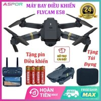 Flycam Điều Khiển Từ Xa E58 PRO, Flycam mini giá rẻ, Máy bay điều khiển từ xa 4 cánh có camera, Máy bay không ng