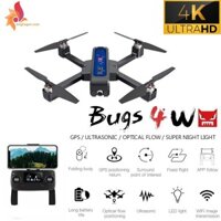 Flycam Drone MJX Bugs 4W PRO 4K Ultra HD Camera 8M GPS 5G Wifi , Cảm biến bụng 2 đèn flash