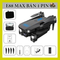 Flycam E88 MAX Hai Camera Chất Lượng 4K, Pin 1800mAh Bay 15 Phút, Kết Nối Được Wifi Với Điện Thoại Điều Khiển Từ Xa