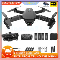 Flycam E88, Máy bay điều khiển từ xa với 2 camera 4K và 1 pin dự phòng dung lượng cao