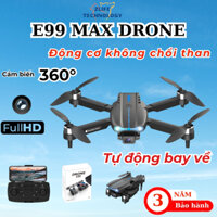 Flycam E99 Max Camera Kép 4K, Fly Cam Mini Giá Rẻ Có Cảm Biến Chống Va Chạm, Fly Cam Cho Người Mới