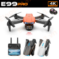 Flycam E99 pro Máy bay camera flycam mini giá rẻ drone E99 pro , pin trâu bay 20 phút Drone mini fpv quay phim chụp ảnh