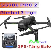 Flycam GPS SG906 PRO 2, SG906 PRO, SG906, SG907, SG907 PRO Camera Kép 4K Full HD, Chống Rung [TẶNG BALO CHUYÊN DỤNG]