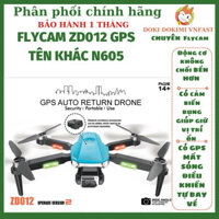 FLYCAM GPS ZD012 - N605 - có GPS mất sóng về - động cơ không chổi than bền  - Rẻ nhất shopee flycam có GPS