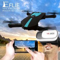 Flycam JY018 - Cánh gấp gọn, Camera 2.0Mpx FPV WIFI HD, điều khiển điện thoại truyền hình ảnh 3D (tặng kèm kính VR 3D)