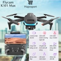 Flycam K101 max Camera Kép 4K HD Có Cảm Biến Va Chạm Ổn Định Độ Cao, Máy Bay Điều Khiển Từ Xa Có Camera Hỗ Trợ Quay Phim