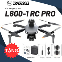 flycam L600-1 PRO tay cầm RC, máy bay điều khiển từ xa Gimbal chống rung 3 chục, plycam quay chụp 4k