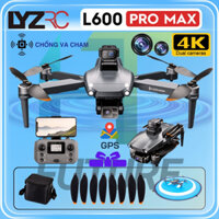 Flycam L600 Pro Max - Quay Video 4K Pin 4500mAh, Bay 28 Phút, Động Cơ Không Chổi Than GPS Chính Xác