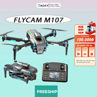 Flycam M107 động cơ không chổi than Flycam Tay cầm có màn hình Bay 20 Phút GAGAY