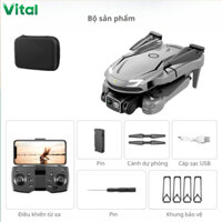 Flycam máy bay điều khiển từ xa flycam mini V88 dung lượng lớn camera kép bay ổn định phù hợp cho người mới bảo hàn 12t