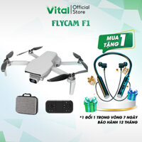 Flycam máy bay điều khiển từ xa flycam F1 động cơ không chổi than, camera sắc nét, dung lượng pin siêu lớn GD435
