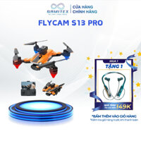Flycam máy bay điều khiển từ xa flycam Mini S13 PRO camera kép nhào lộn 360 độ, phù hợp cho người mới BH12T [FC0011]