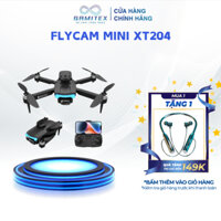 Flycam máy bay điều khiển từ xa flycam mini XT204 động cơ không chổi than, camera kép, pin trâu, bảo hành 12T [GD566]