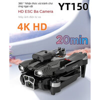 Flycam, máy bay YT150, Máy bay flycam,drone,có 3 camera HD, tránh chướng ngại vật thông minh 360°, thời lượng bay dài.