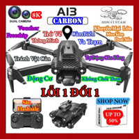 Flycam Mini Giá Rẻ A13 Carbon, Camera 4K Động Cơ Không Chổi Than Bền Bỉ, Bay 20 Phút Tầm Bay 500M