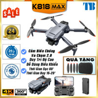 Flycam Mini K818 4K - Tránh Trướng Ngại Vật , Tích Hợp Động Cơ Không Chổi Than . Giá Tốt Nhất Trong Phân Khúc Flycam Rẻ