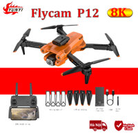 Flycam P12 Pro  Vượt chướng ngại vật gấp Drone HD ，Fly cam có camera 4k