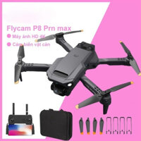 Flycam P8 - Camera 4K Kết nối Wifi với điện thoại, Cảm biến vật cản + Tặng túi.