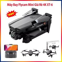 Flycam Quadcopter Mini Drone Giá Rẻ LSRC XT6 4K, Máy bay camera không người lái