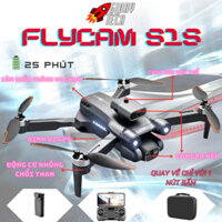Flycam S1S camera 8K S1S PRO, Flycam mini có thể so sánh với flycam f11s pro 4k, không chổi than cảm biến chống va chạm