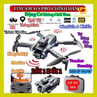 Flycam S1S Mini Camera FULL HD 4K, Tầm Hoạt Động Xa, Bay 25 Phút Động Cơ Không Chổi Than Bay Ổn Định