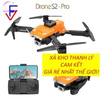 Flycam S2-Pro, Cảm biến vật cản đa hướng, Camera 4K, Kết nối wifi với điện thoại + tặng túi đựng