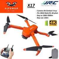 Flycam X17 [JJRC] máy bay không người lái ,GPS/5G, Camera 4K Gimbal 3 trục  , 2850Mah, xa 2000m ,Động cơ không chổi than