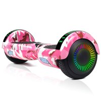 FLYING-ANT Hoverboard 6.5” Two-Wheel Self Balancing Hoverboard with LED Light Flash Lights Wheels for Kids Adult
