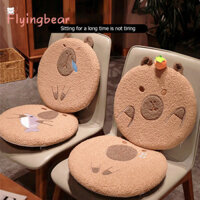Flyingbear Capibara nước chuột lang ghế đệm văn phòng ít vận động hiện vật ký túc xá dày ghế đệm dễ thương rắm đệm