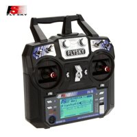 FlySky i6 FS-i6 2.4G 6CH AFHDS RC Transmitter Without Receiver Mode 2 with color box - intl