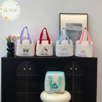 Flyup Mới Sanrio Hello Kitty Hộp Cơm Trưa Kawaii Hangyodon Dung Tích Lớn Sinh Viên Kuromi My Melody Cinnamoroll Túi Bento Cách Nhiệt VN