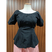 FM STYLE thanh lý - Áo kiểu xòe bymo - Size S