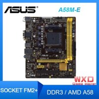 Fm2 + Bo mạch chủ ASUS A58M-E DDR3 Bo mạch chủ AMD A58 32GB PCI-E 3.0 USB2.0 SATA II Micro ATX cho AMD A10 A8 A6 A4 Athlon cpus