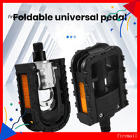 Fml 2 Chiếc Bàn Đạp Xe Đạp Gấp Bàn Đạp Xe Đạp Với Vòng Bi Mịn Độ Mạnh Cao Siêu Nhẹ Đa Năng Lắp Đặt Đơn Giản Xe Đạp Bàn Đạp Phẳng