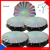 Fml 8 / 10 Inch Tambourine Hai Hàng Kim Loại Jingle Bells Nhạc Cụ