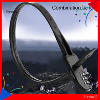 Fml Combo Lock Zip Tie Cài đặt đa năng Mã hóa Dây thép tích hợp có thể điều chỉnh Xe đạp Khóa xe đạp Đa năng Xe đạp kéo mạnh Khóa thuyền Kayak để cưỡi ngựa