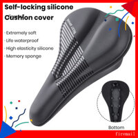 Fml Ghế Xe Đạp 3D Mềm Dày Bọt Biển Xe Đạp Yên Ghế Tự Khóa Silicone Đi Xe Đạp Miếng Đệm Đệm