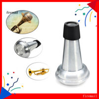 Fml Nhôm Di Động Thẳng Trumpet Thực Hành Tắt Tiếng Giảm Chấn Phụ Kiện Nhạc Cụ