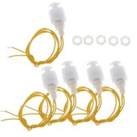 Fnau Float Switch Cảm biến mực nước Phao nhựa Công tắc dọc cho bể cá